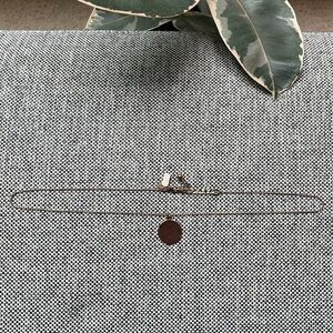 Kate Spade “Stop and Smell the Roses ” Rose Gold Pendant Necklace